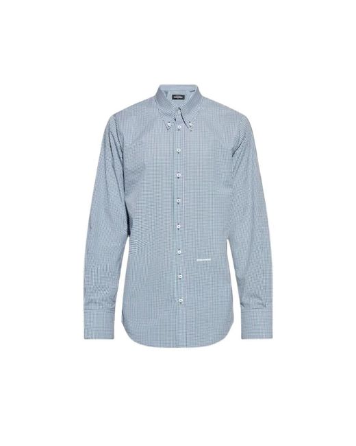 DSquared² Blue Casual Shirts for men
