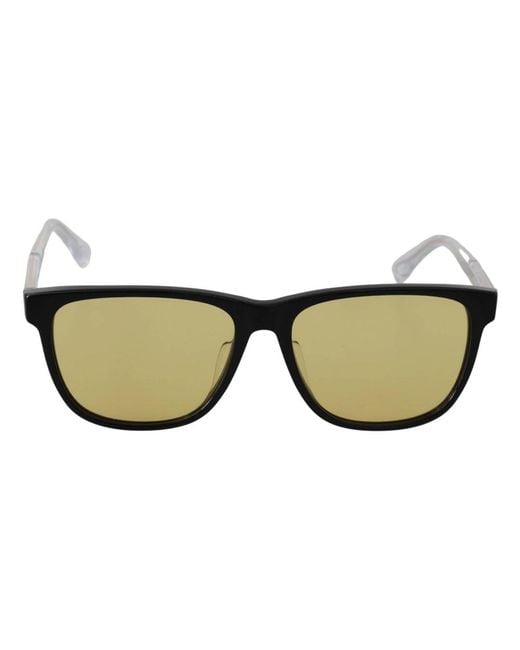 DIESEL Multicolor Black Frame Dl0330-d 01e 57 Yellow Transparent Lenses Sunglasses
