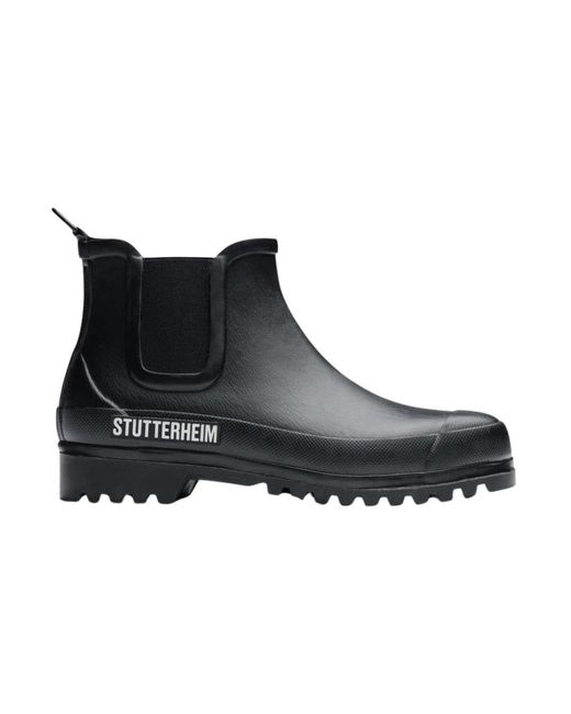 Rain Boots di Stutterheim in Black