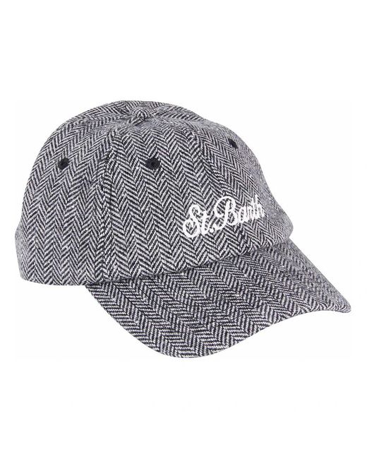 Mc2 Saint Barth Gray Baseball Wool