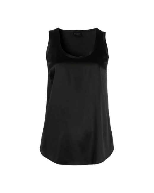 Brunello Cucinelli Sleeveless Tops in het Black