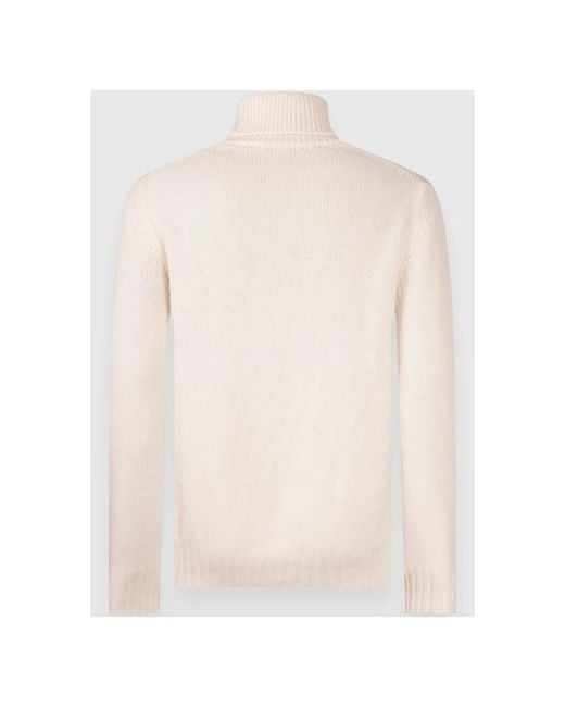 Gran Sasso Ciclista Turtleneck in het White voor heren