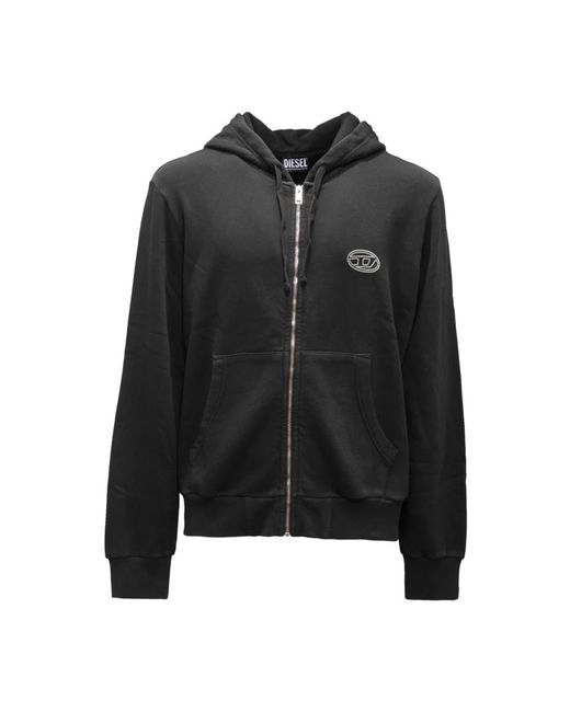 DIESEL Zip-Throughs in het Black voor heren