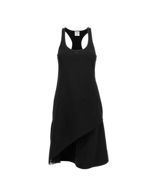 Courreges Black Short Dresses