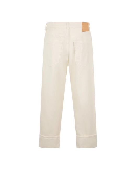R13 Natural Straight Jeans