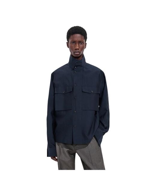 Bottega Veneta Blue Casual Shirts for men