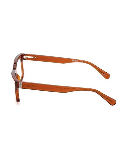 Montature iniettate marroni con filtro uv di Guess in Brown