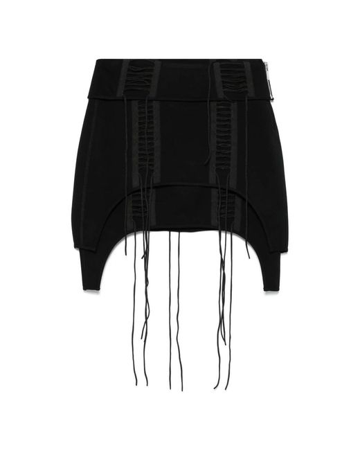 Helmut Lang Aviator Rok in het Black