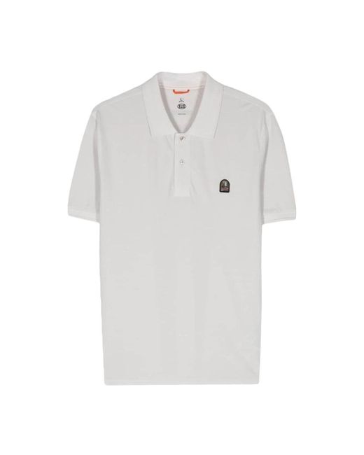 Parajumpers White Polo Shirts for men