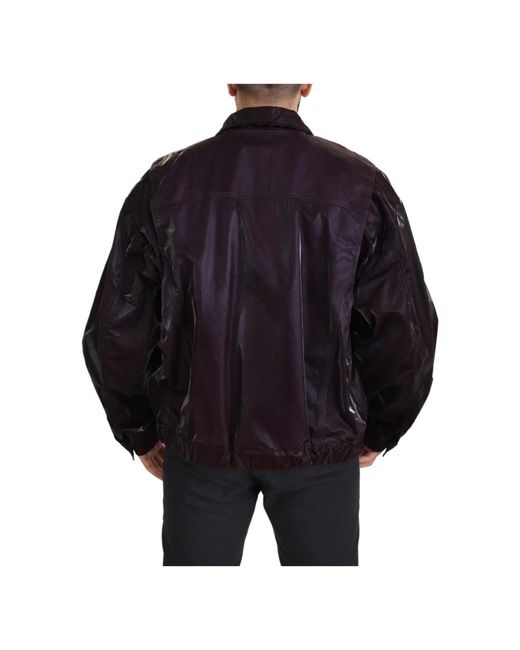 Dolce & Gabbana Black Light Jackets for men