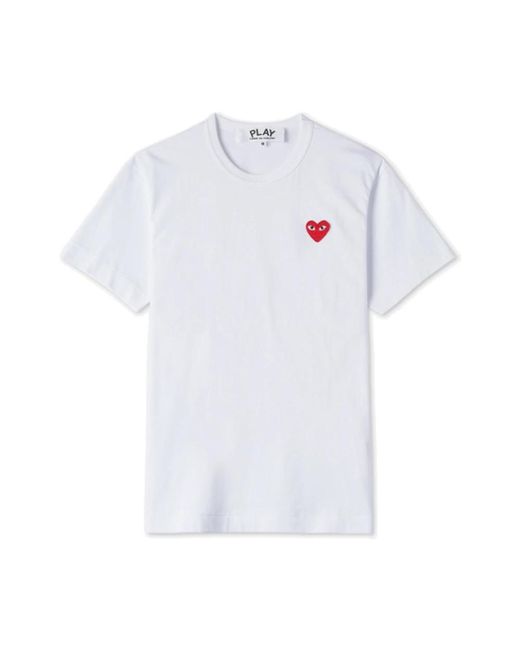 Tops > t-shirts COMME DES GARÇONS PLAY pour homme en coloris White