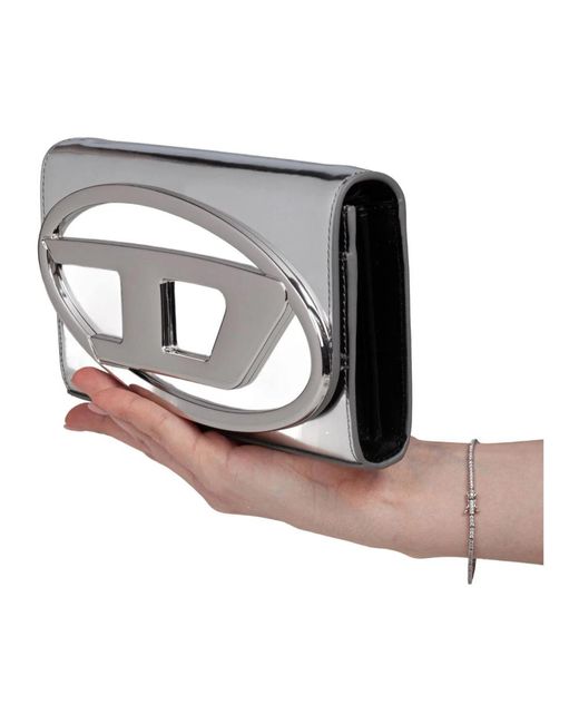 DIESEL Metallic Shoulder Bags