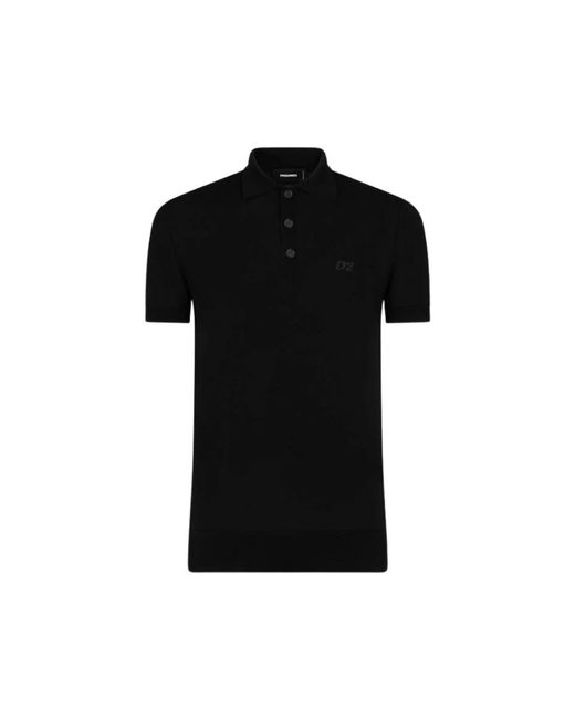 Tops > polo shirts DSquared² pour homme en coloris Black
