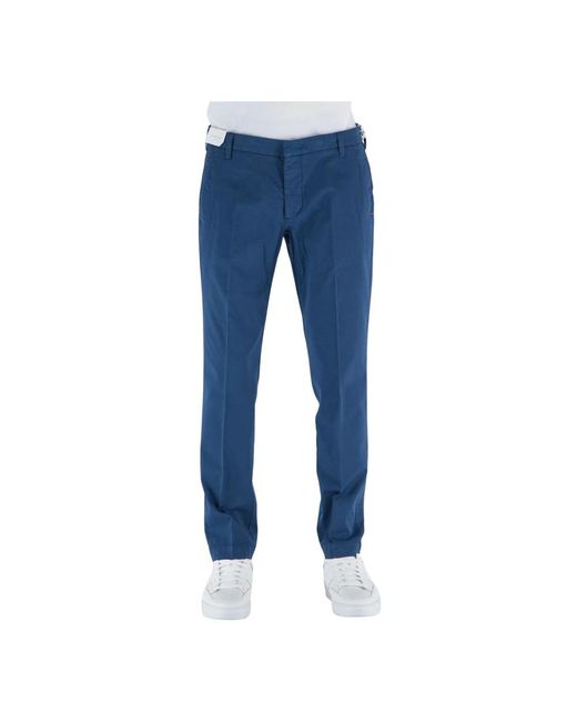 Entre Amis Blue Chinos for men