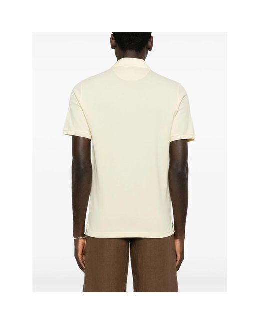 Fedeli Natural Polo Shirts for men
