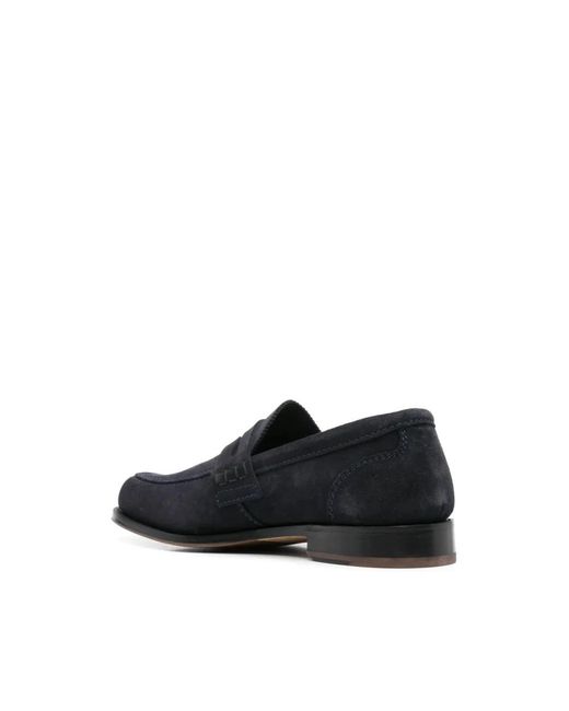 Tricker's Schoenen ,Zwart ,Leer Klassieke Leren Loafer Schoen in het Black voor heren