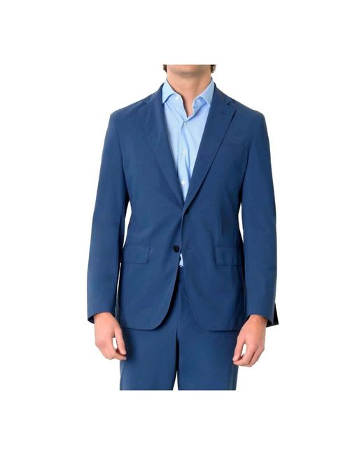 Boss Hellblaue Slim Fit Softshell-Jacke in Blue für Herren