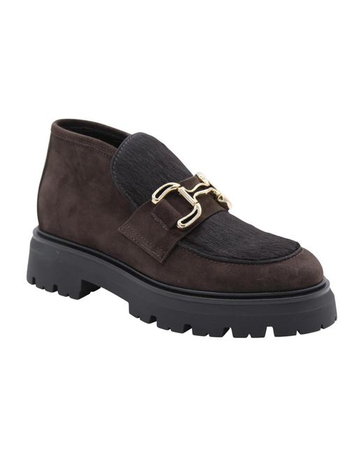 E mia Black Ankle Boots