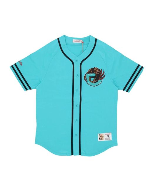 Mitchell & Ness Fitness ,Blauw ,Katoen Vintage Nba Grizzlies Jack in het Blue voor heren
