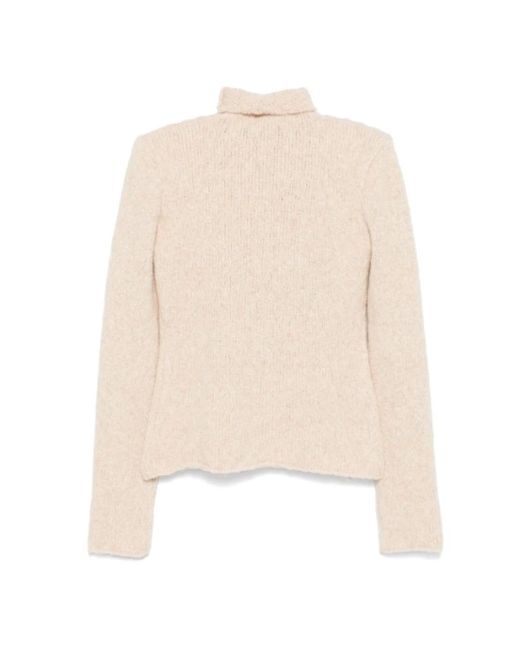 Magda Butrym Truien & Vesten ,Turtleneck Truien in het Natural