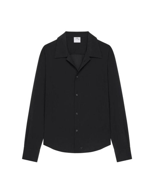 Courreges Casual Shirts in het Black voor heren