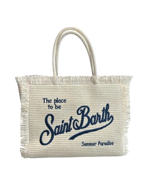 Mc2 Saint Barth Metallic Shopping Bags