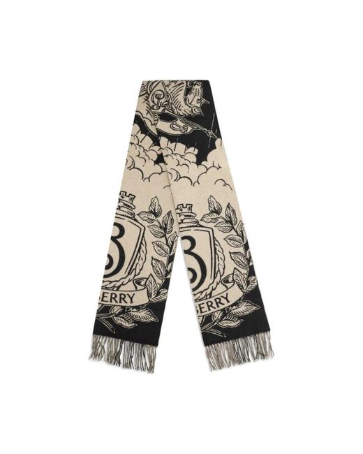 Burberry Black Winter Scarves