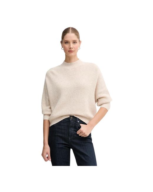 Turtlenecks Ouí de color Natural