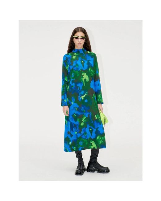 Stine Goya Blue Midi Dresses