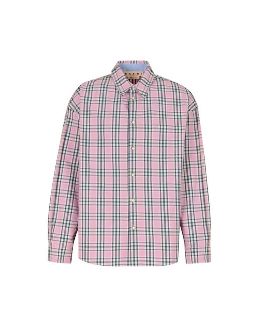 Marni Purple Casual Shirts for men