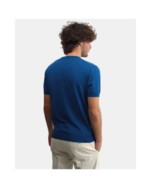 Kangra Blauer rundhals-t-shirt in Blue für Herren