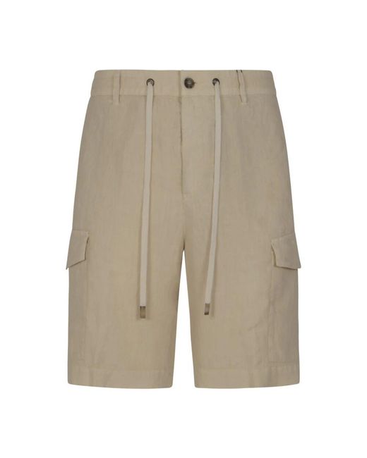 Peserico Natural Casual Shorts for men