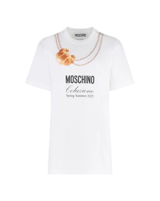 Moschino T-Hemden in het White