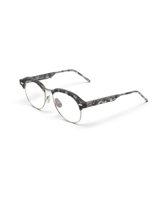 Thom Browne Metallic Glasses