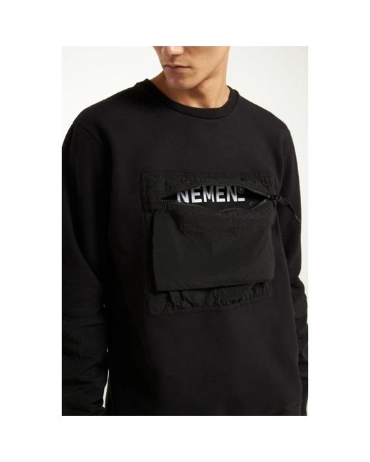 NEMEN Black Sweatshirts for men