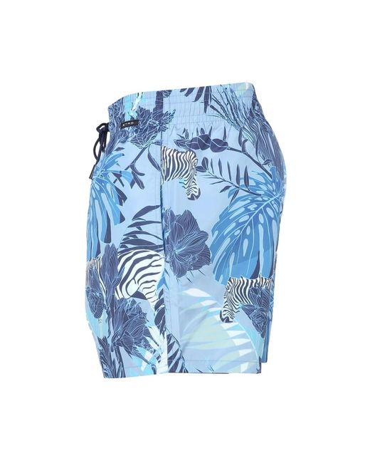 Etro Blue Beachwear for men