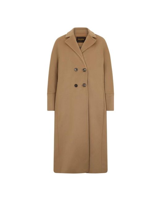 Moorer Natural Double-Breasted Coats