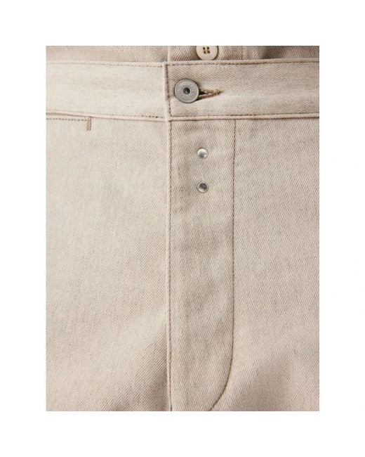 Jacquemus Natural Loose-Fit Jeans for men