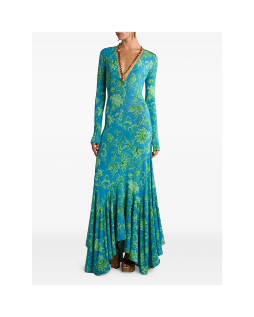 Gowns Etro de color Green