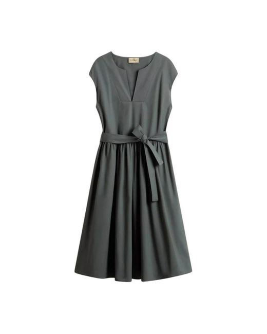 Woolrich Gray Midi Dresses