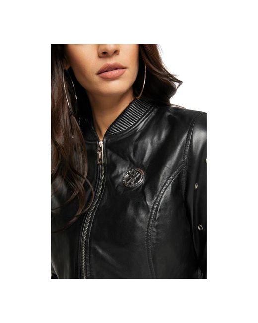 carlo colucci Black Bomber Jackets
