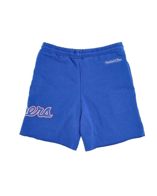 Mitchell & Ness Blue Casual Shorts for men