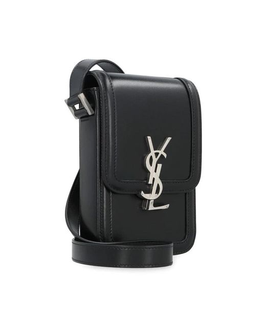 Saint Laurent Black Cross Body Bags for men