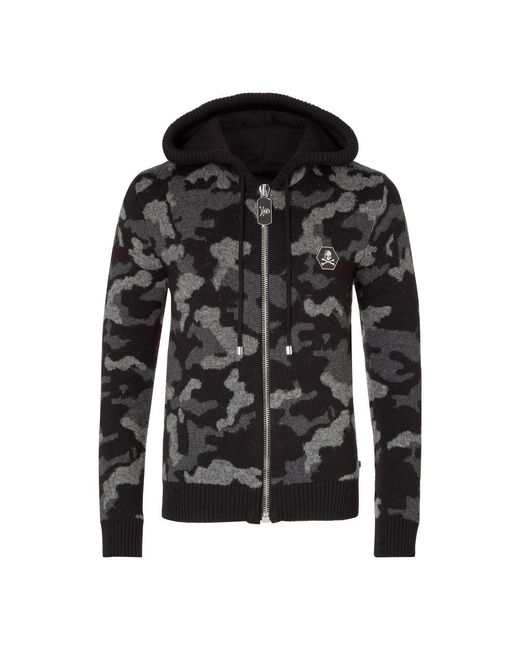 Zip-Throughs Philipp Plein pour homme en coloris Black