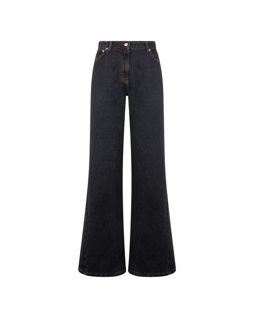 Moschino Blue Wide Jeans