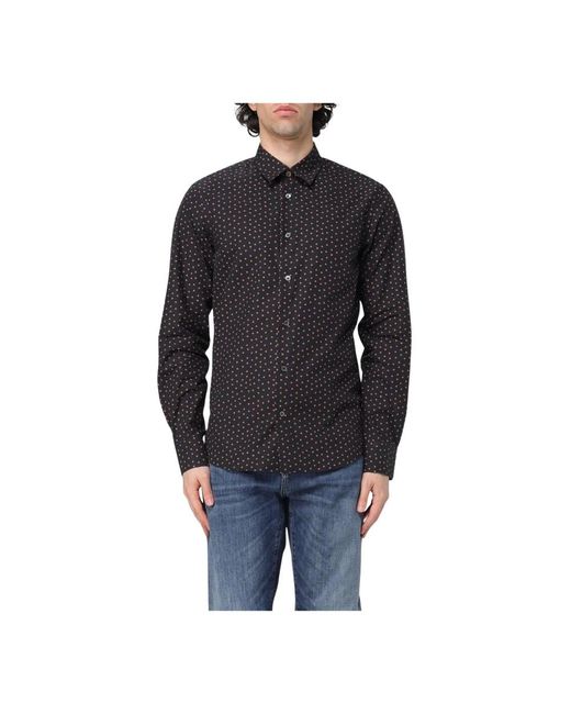 Casual Shirts di Paul Smith in Black da Uomo