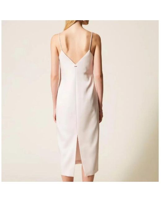 Twinset White Midi Dresses