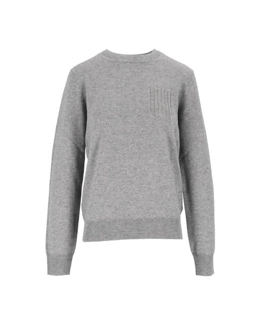 Peserico Gray Strickpullover