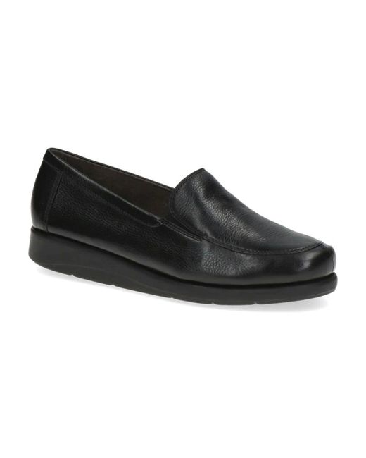 Caprice Black Loafers