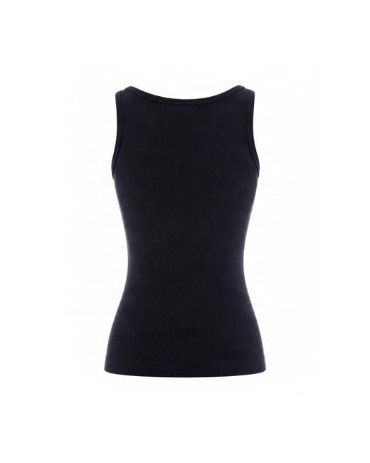 Fiorucci Blue Sleeveless Tops